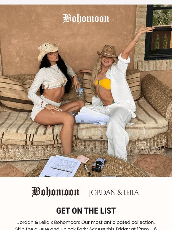 Jordan & Leila x Bohomoon