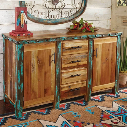 Azul Barnwood Buffet/Cabinet