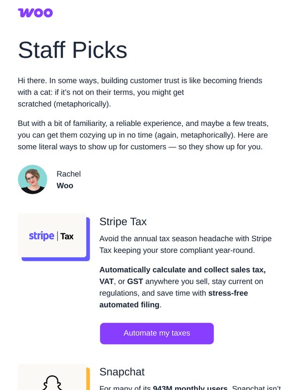 Win customers over, one sale at a time