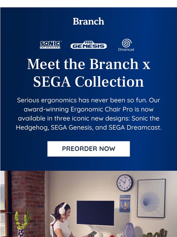 Meet the Branch x SEGA Collection