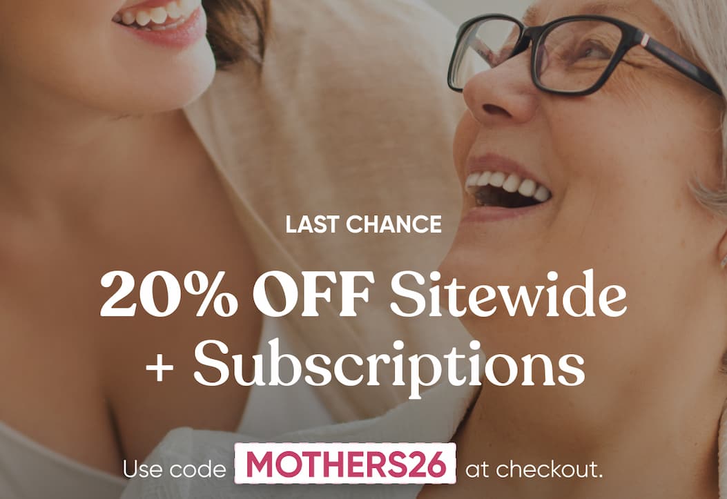 LAST CHANCE | 20% OFF Sitewide + Subscriptions