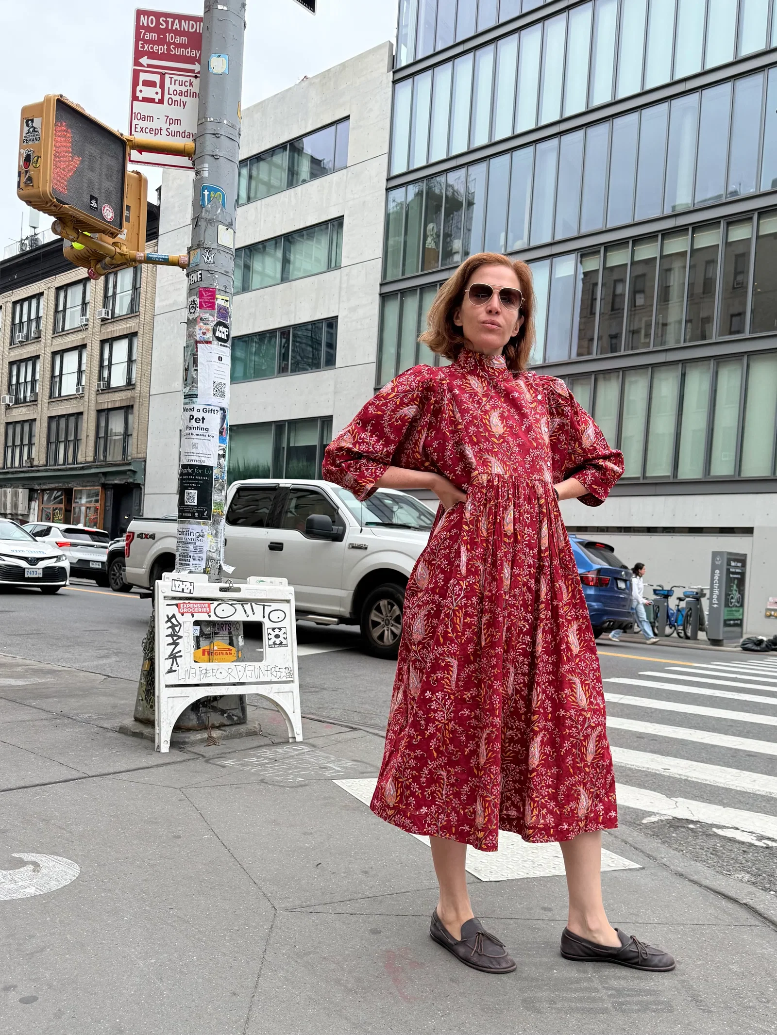 Image of Snap Smock Dress in Bordeaux Paisley