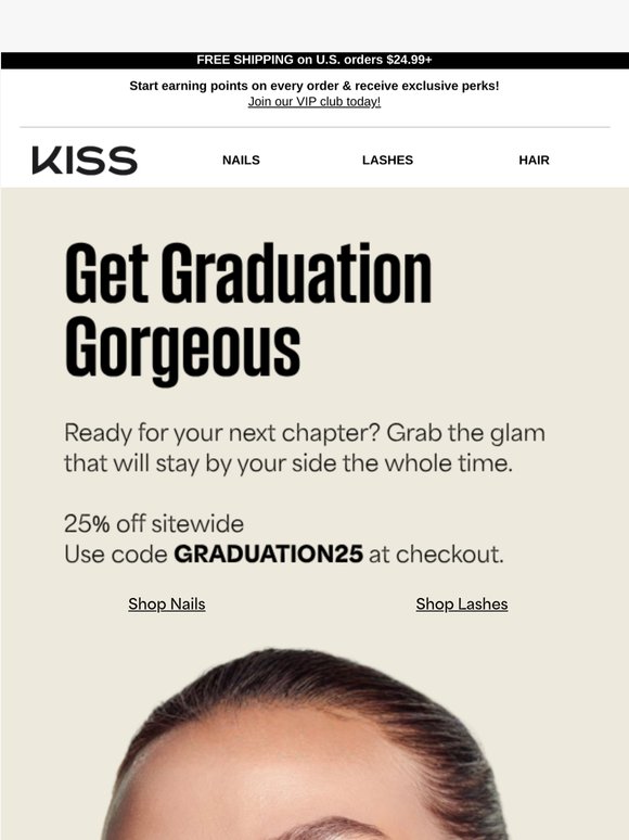 🎓 25% Off Beauty for Every Tassel Turn