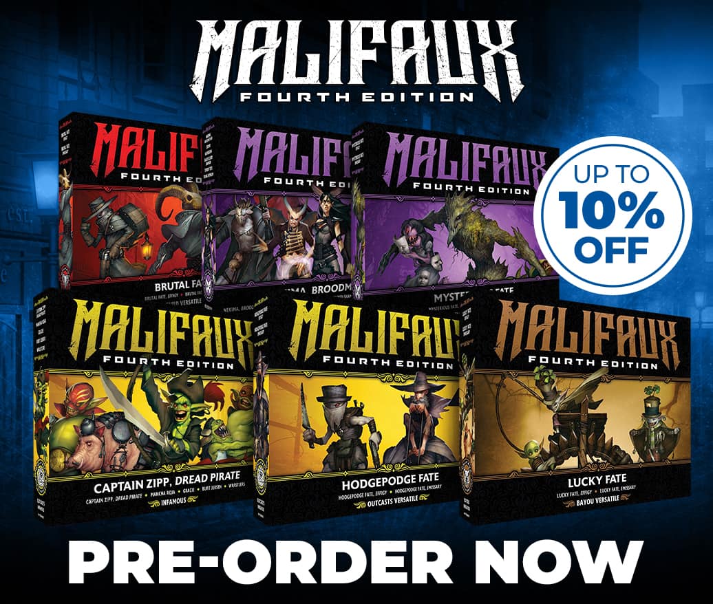 Pre-Order Malifaux Now
