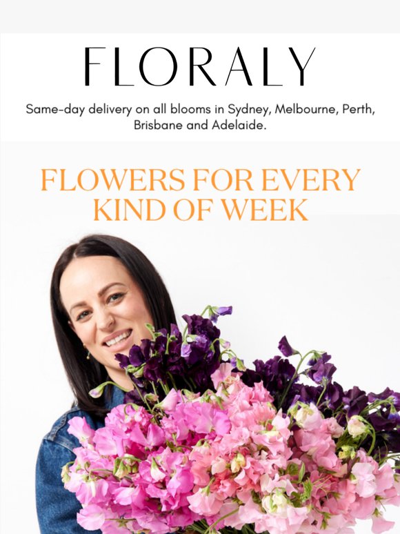 This Week Calls for Flowers 🌸