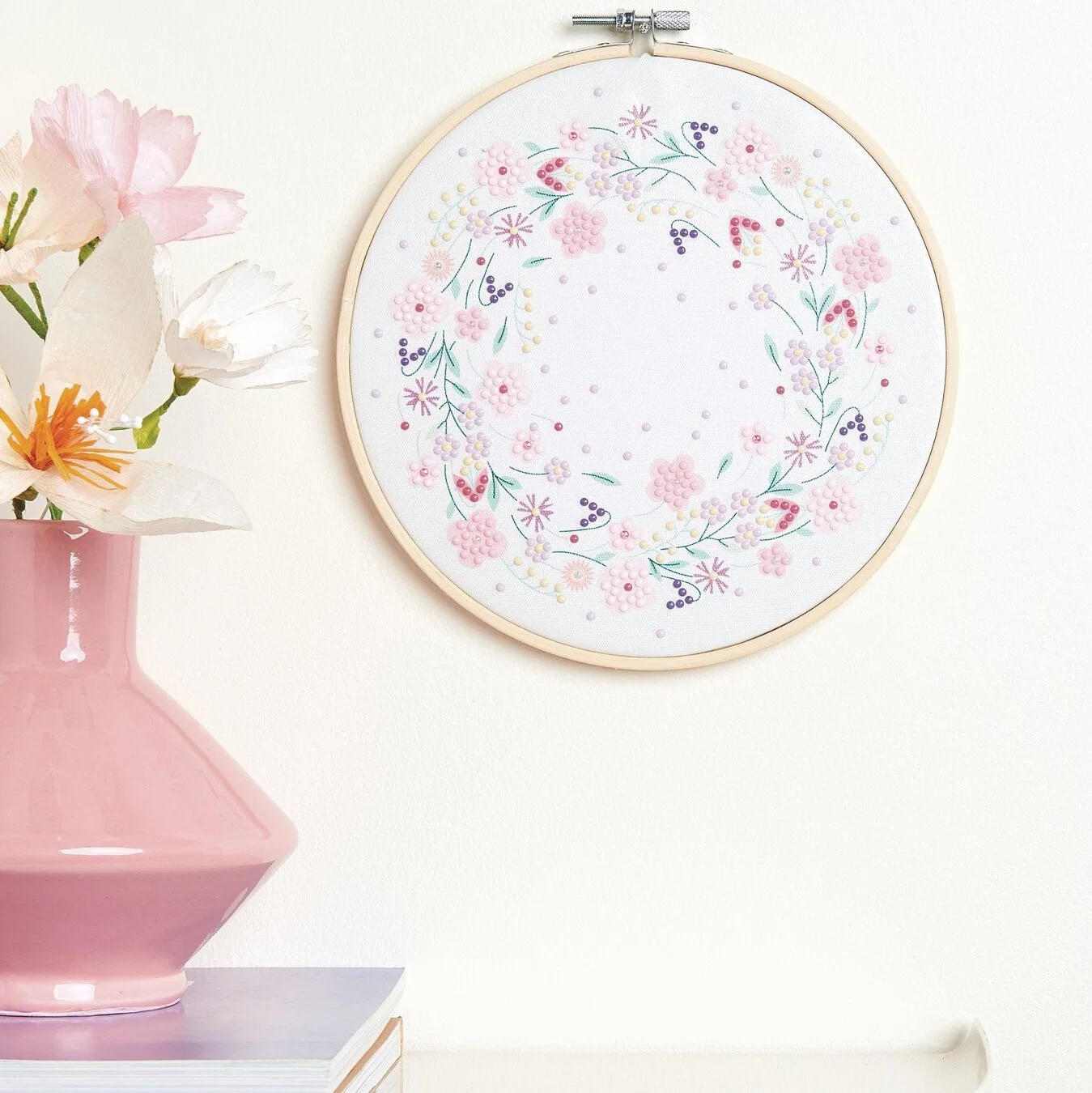 Diamond Painting Blumenkranz