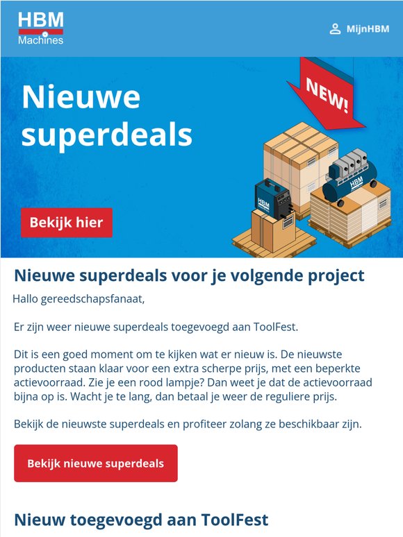 ToolFest: nieuwe deals staan live