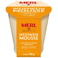 MERL Weißweinmousse