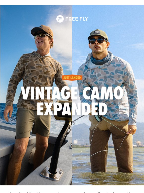 JUST LANDED: NEW VINTAGE CAMO
