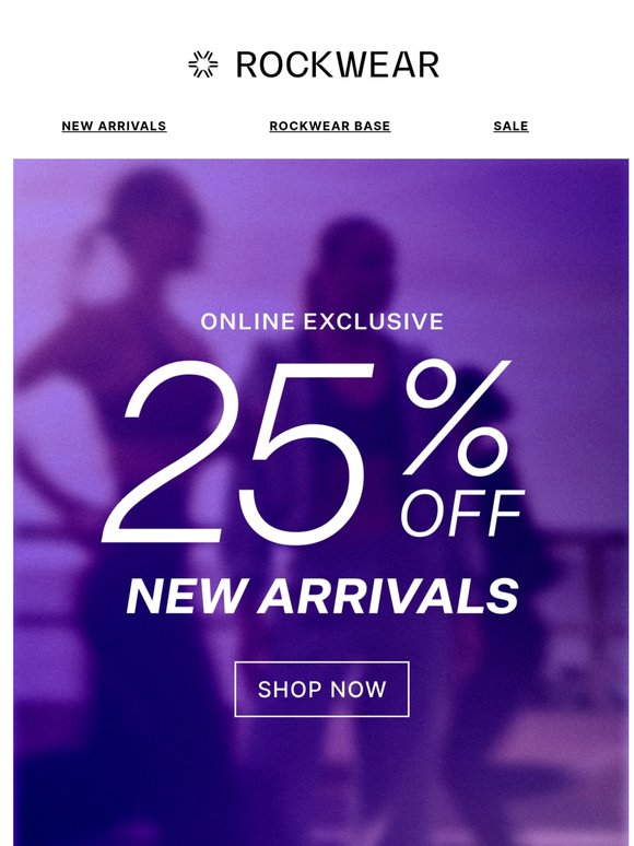 New AND 25-50% Off?! 😍