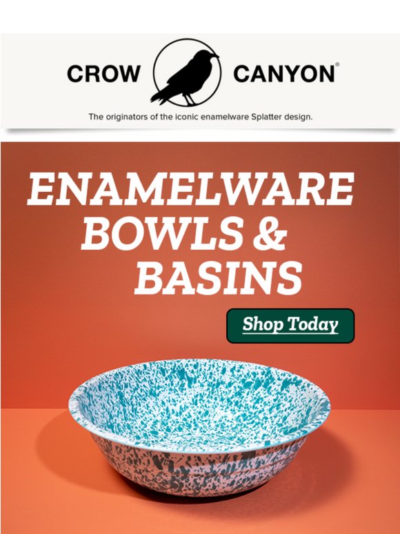 Bowls & Basins, Made for Everyday Living