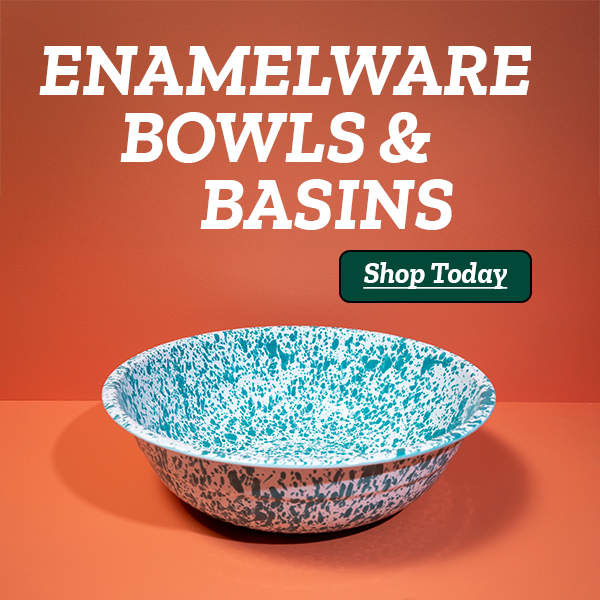 Crow Canyon Home Enamelware Bowls & Basins