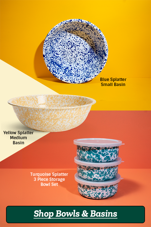 Crow Canyon Home Enamelware Bowls & Basins