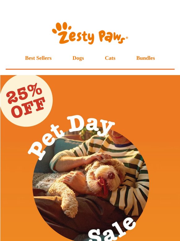 🐕 Spoil your pup & save 25% during our Pet Day Sale 🎾