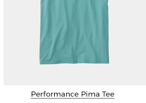 Performance Pima Tee  