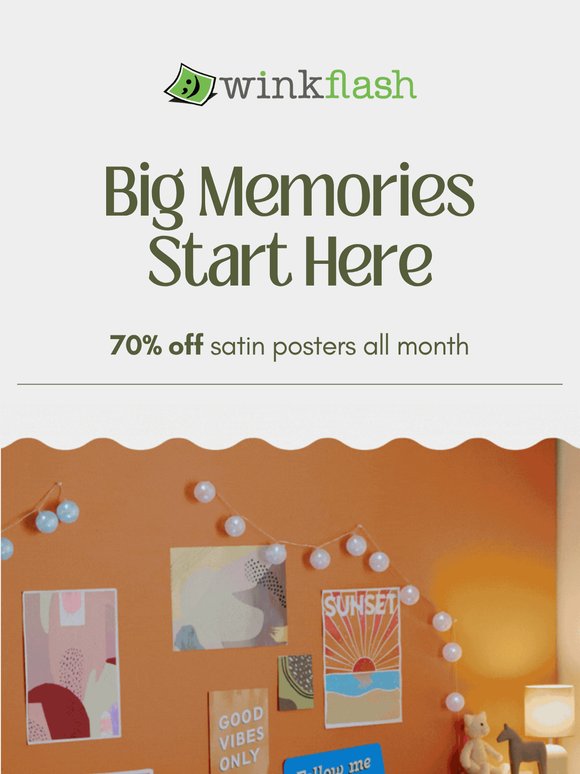 👀 70% OFF Satin Poster Prints