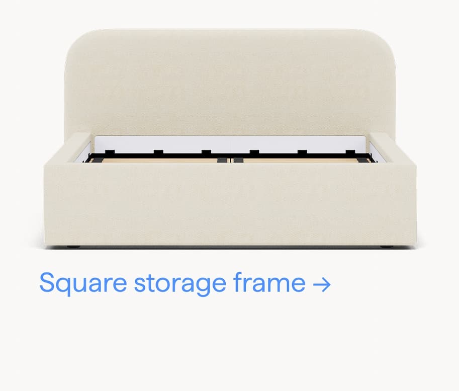 Square storage frame.
