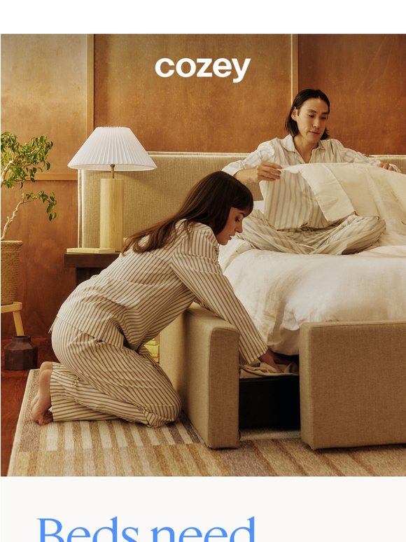 Clever storage beds