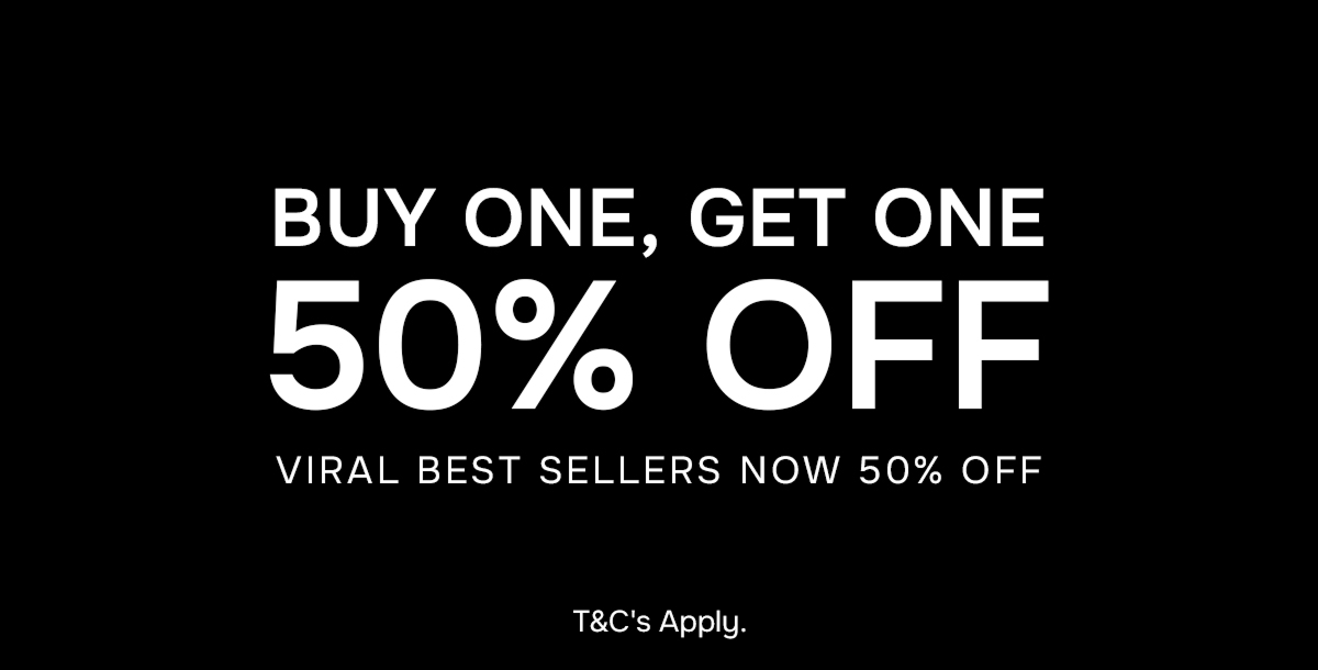BUY ONE, GET ONE