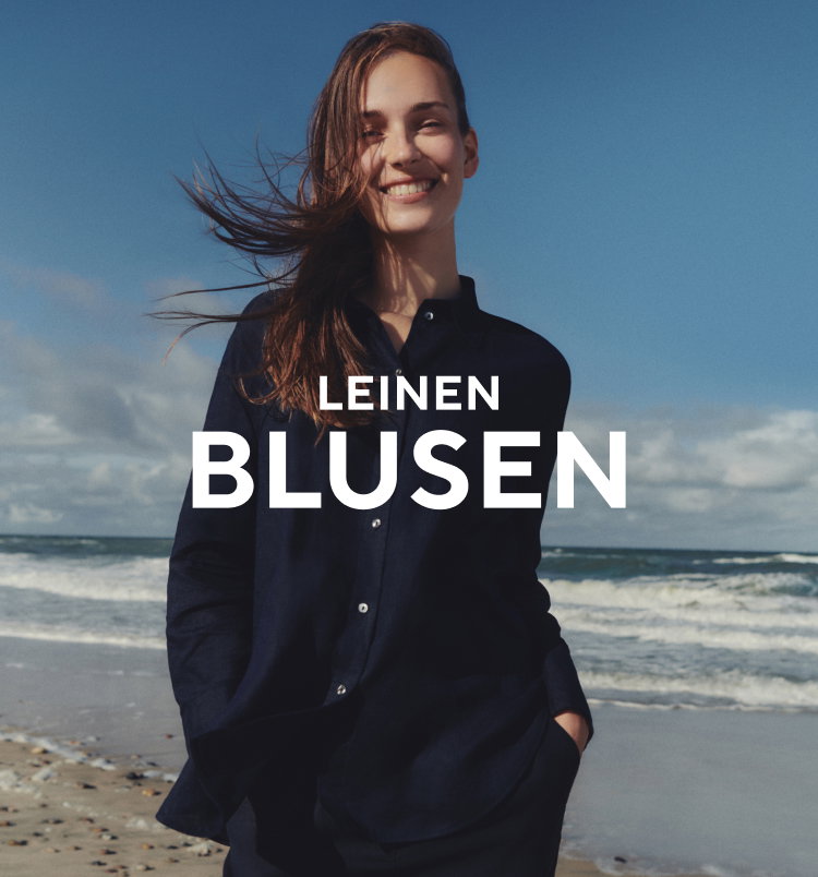 Leinen Blusen - Details per Klick