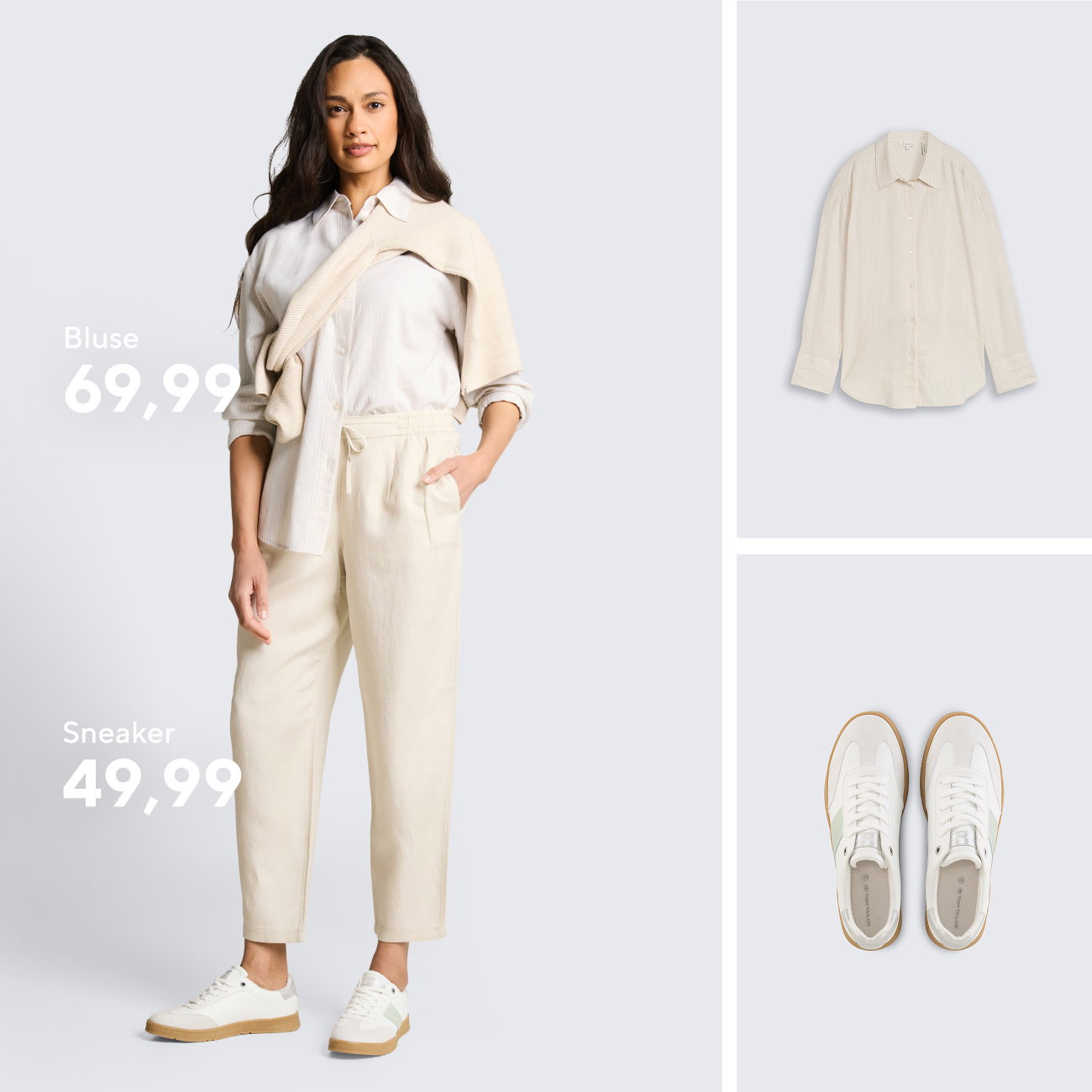 Outfit shoppen - Details per Klick