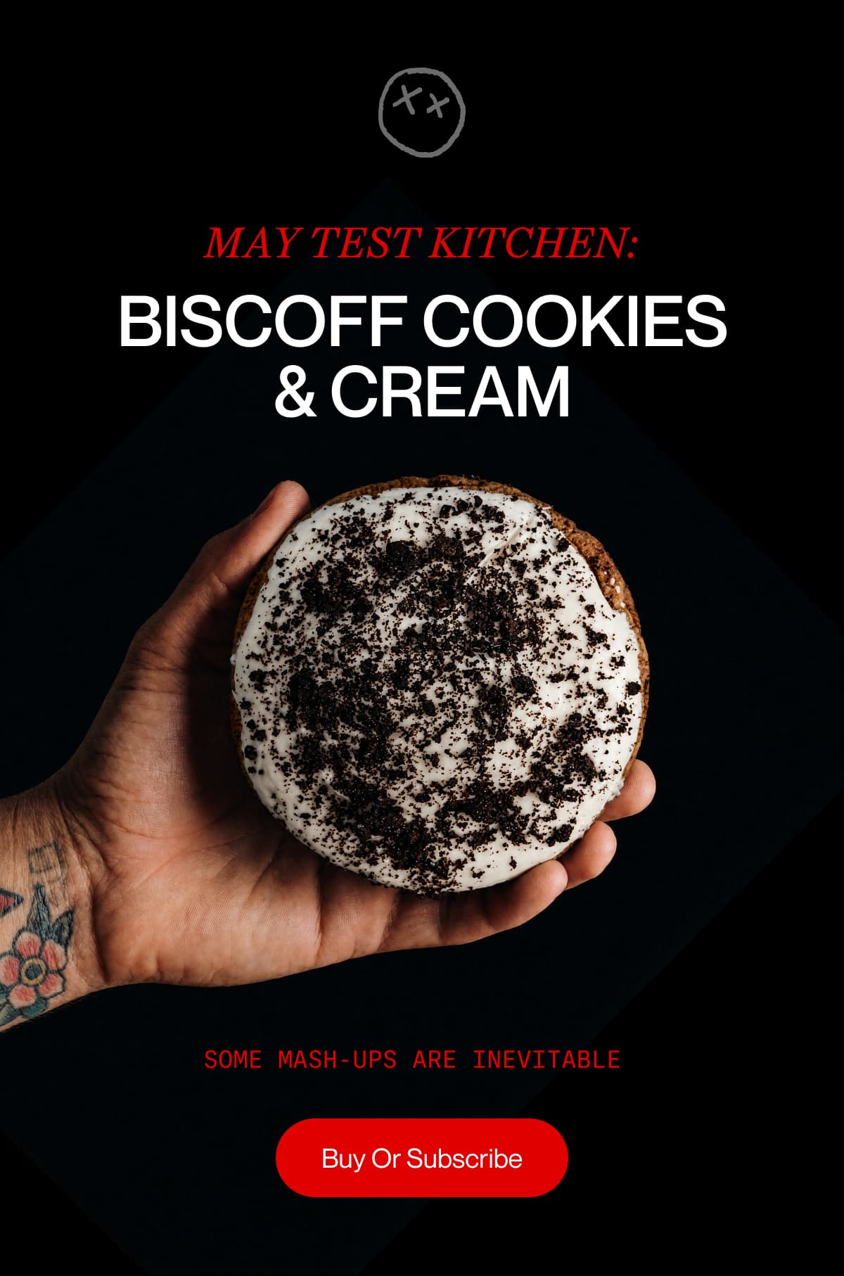 MAY TEST KITCHEN: BISCOFF COOKIES & CREAM | Some mash-ups are inevitable | Buy Or Subscribe