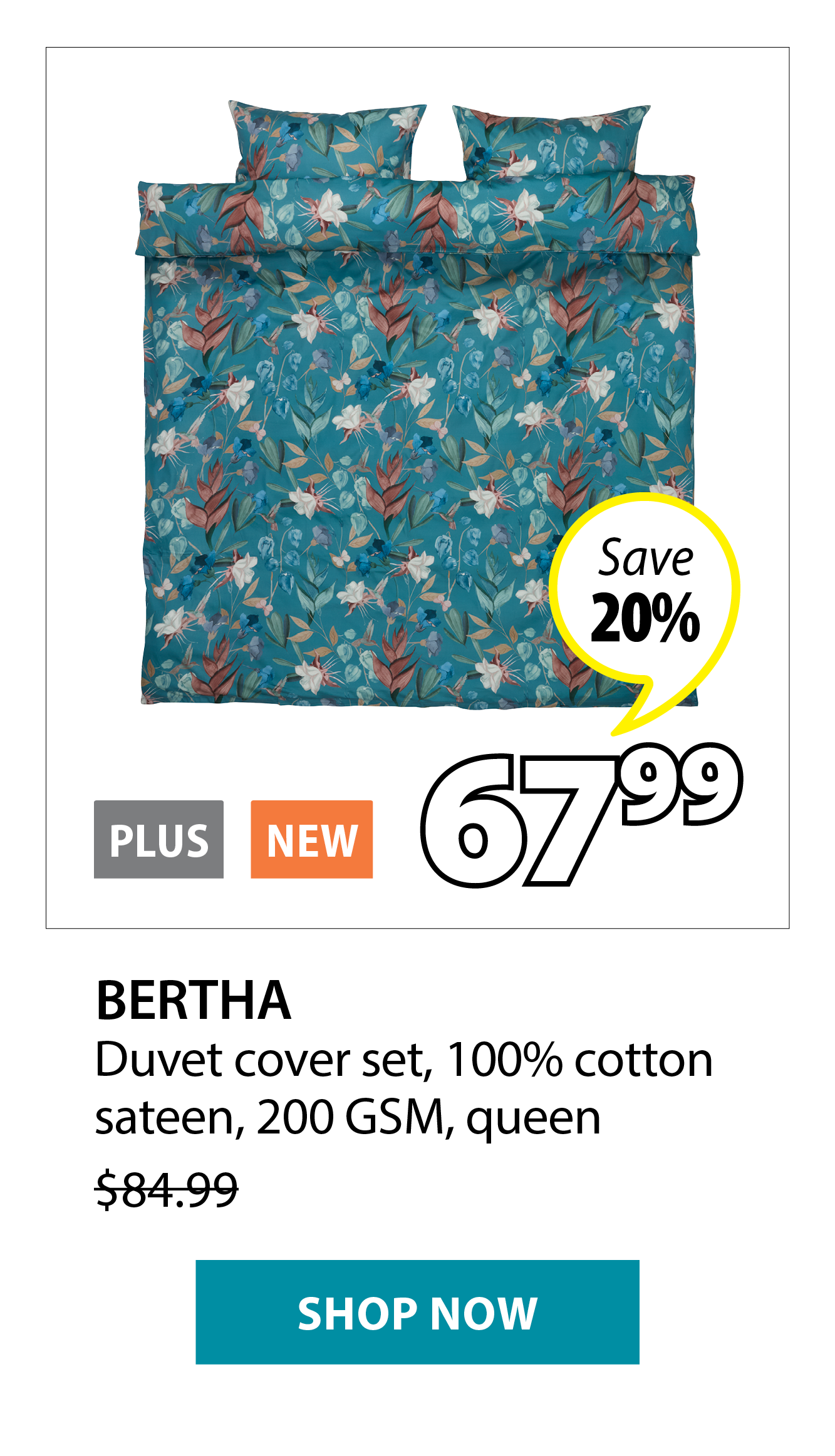 BERTHA Duvet cover set | Save 20%