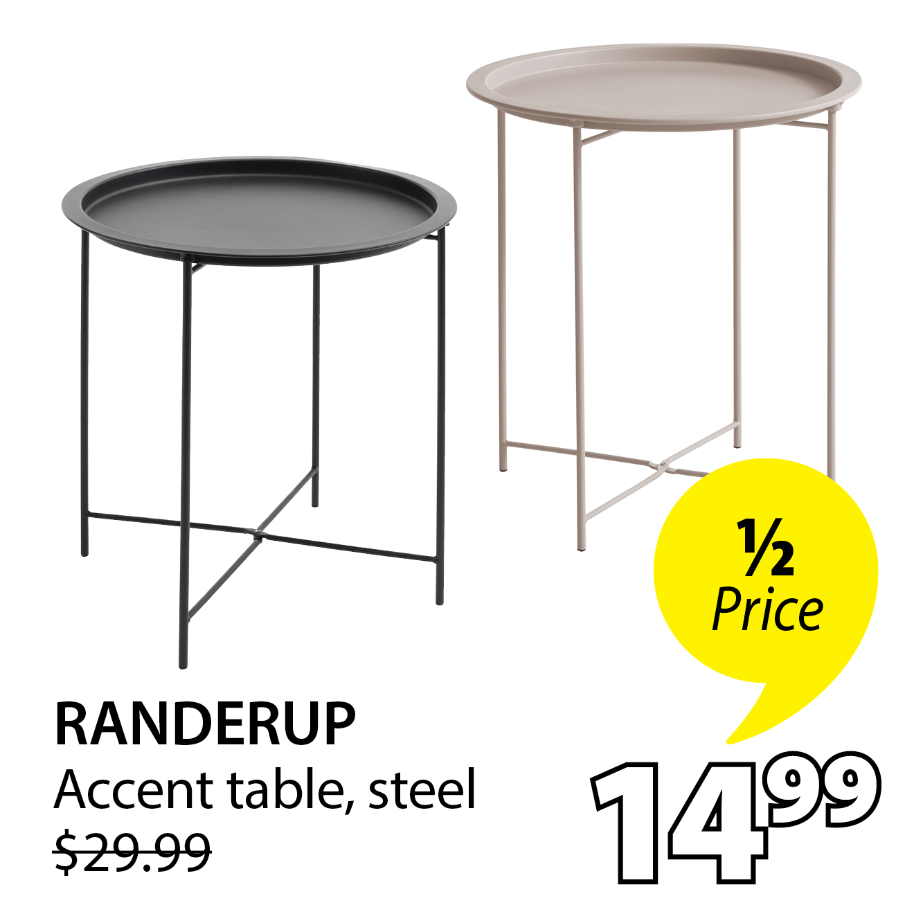 RANDERUP Accent table | 1/2 Price