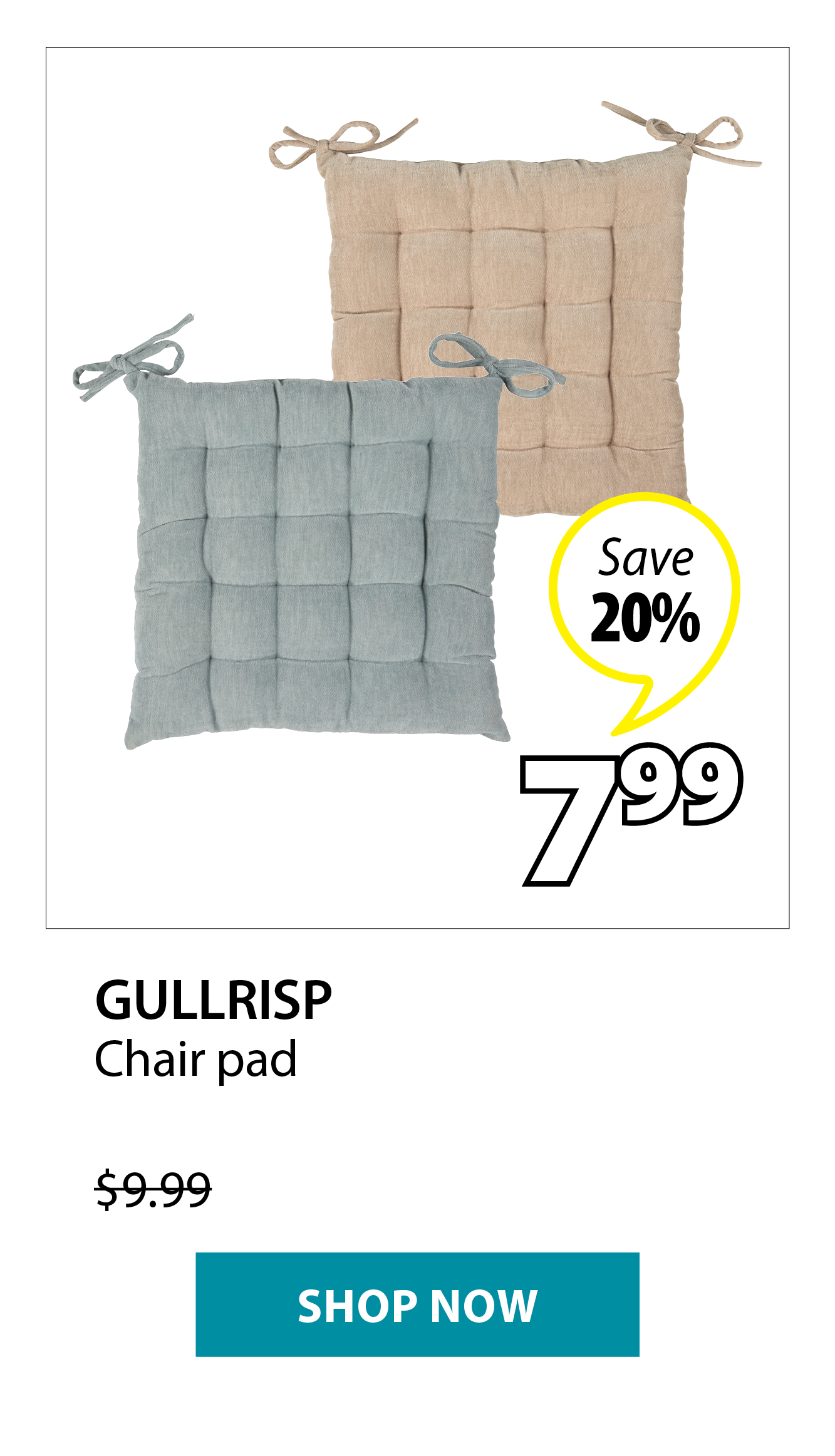 GULLRISP Chair pad | Save 20%