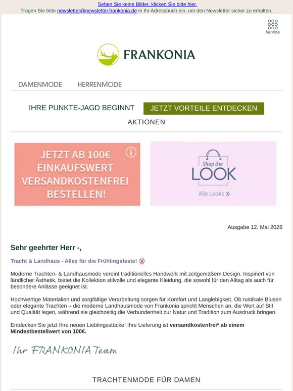 Tracht & Landhaus - Alles für die Frühlingsfeste! 🎡