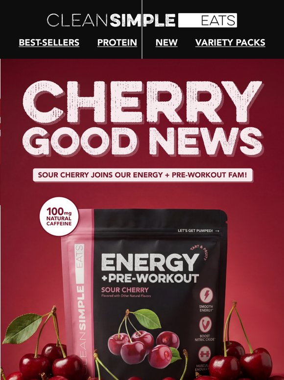 New Energy + Pre-Workout flave alert!
