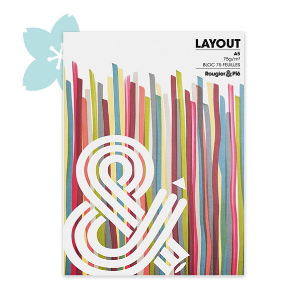 Bloc de papier Layout 75 g/m² - Rougier&Plé
