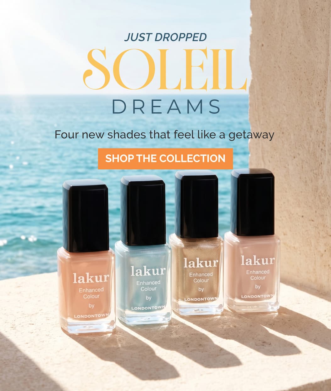 Shop the NEW Soleil Dreams summer lakur collection