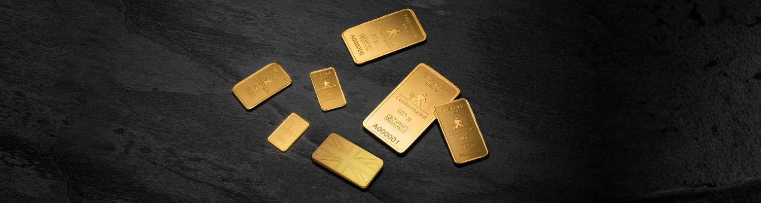 Stamped Gold Bars