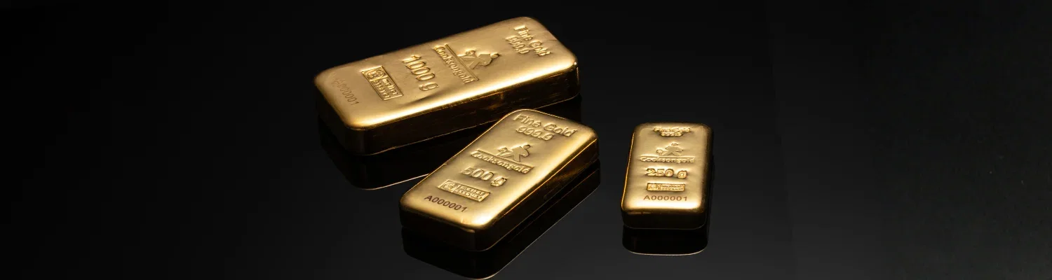 Cast Gold Bars