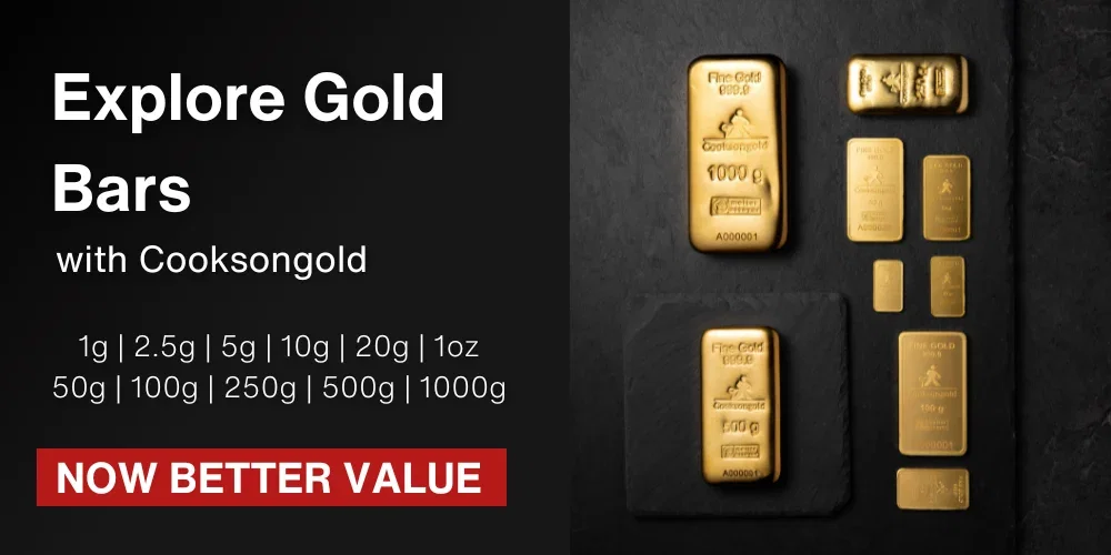 Explore Gold Bars with Cooksongold. Now Better Value