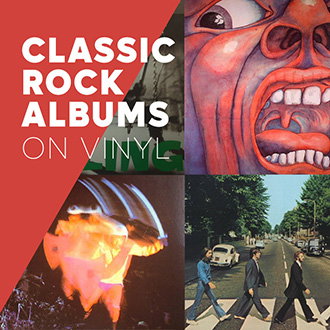 Classic rock albums on vinyl