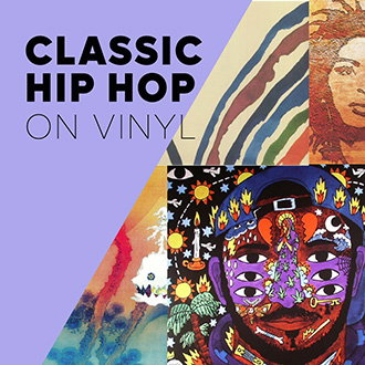 Classic hip hop on vinyl