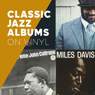 Classic jazz albums on vinyl