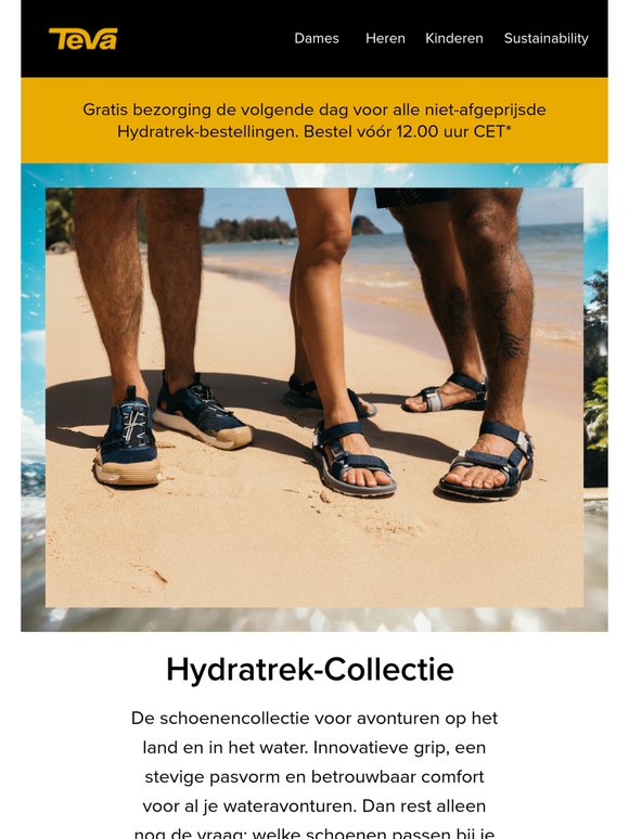 De Hydratrek-collectie: ideaal voor al je wateravonturen