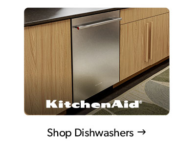 Click to shop KitchenAid Dishwashers