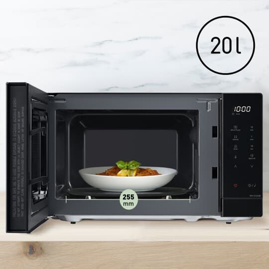 Powerful 1000W Microwave with Inverter Technology