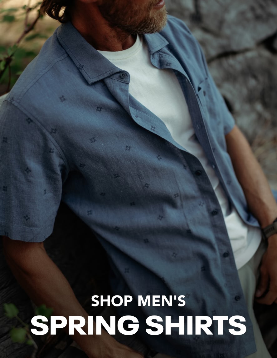 Shop Men's Spring Shirts.