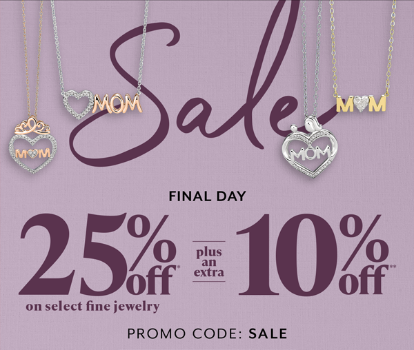 Final Day! Shop Sale - Extra 10% Off
