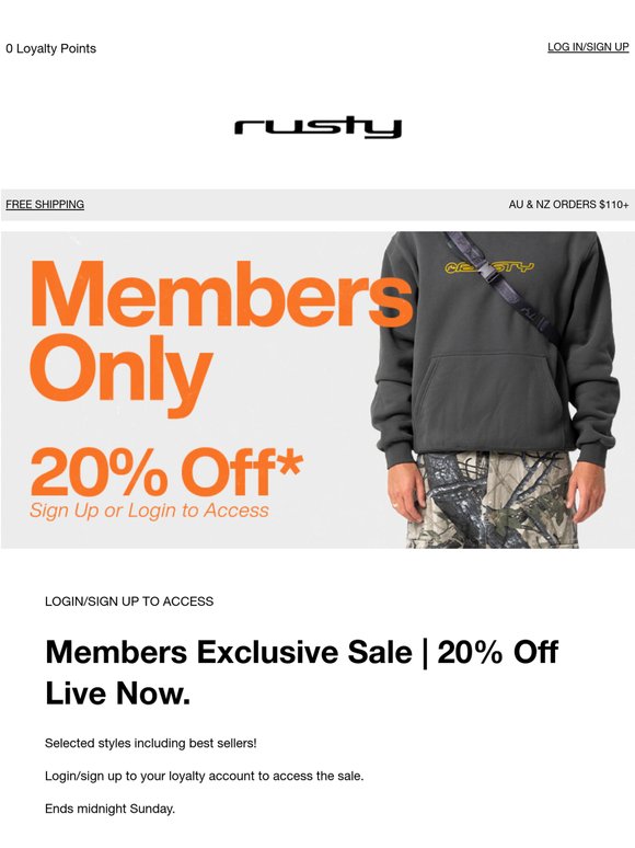 Exclusive Flash Sale | 20% Off Live Now