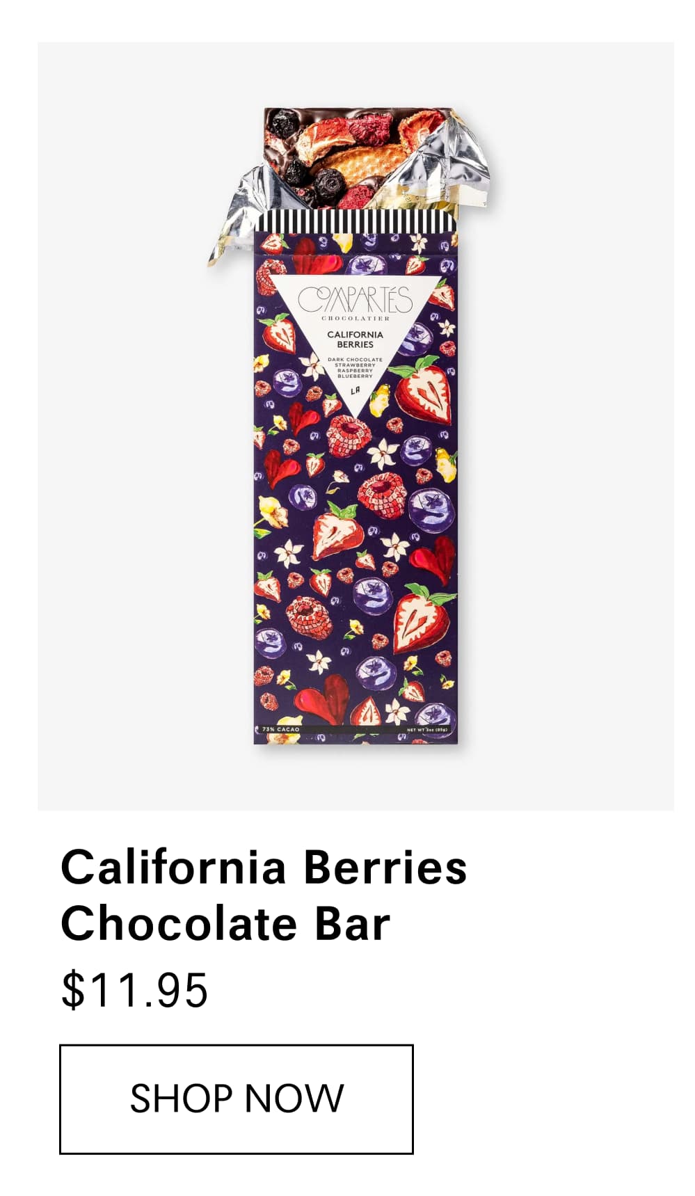 California Berries Chocolate Bar