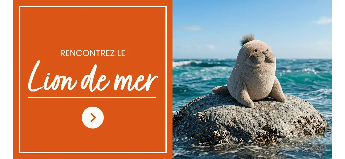 Peluche Loup de mer de Jellycat