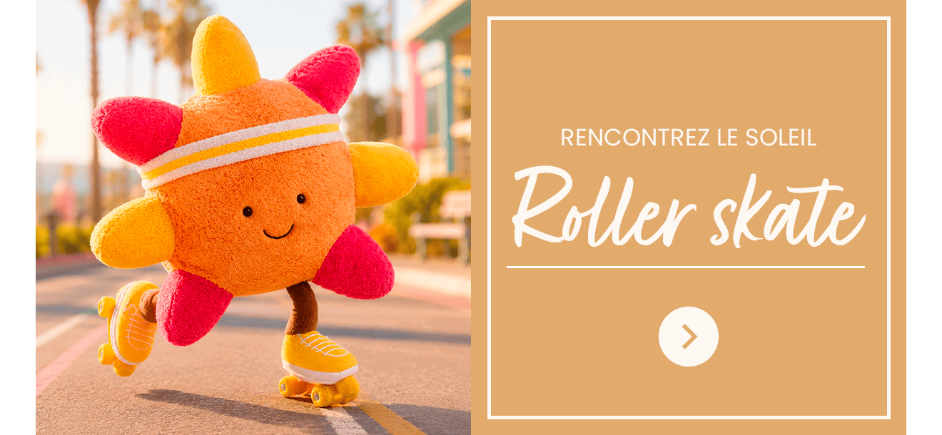 Peluche Soleil Roller Skate de Jellycat