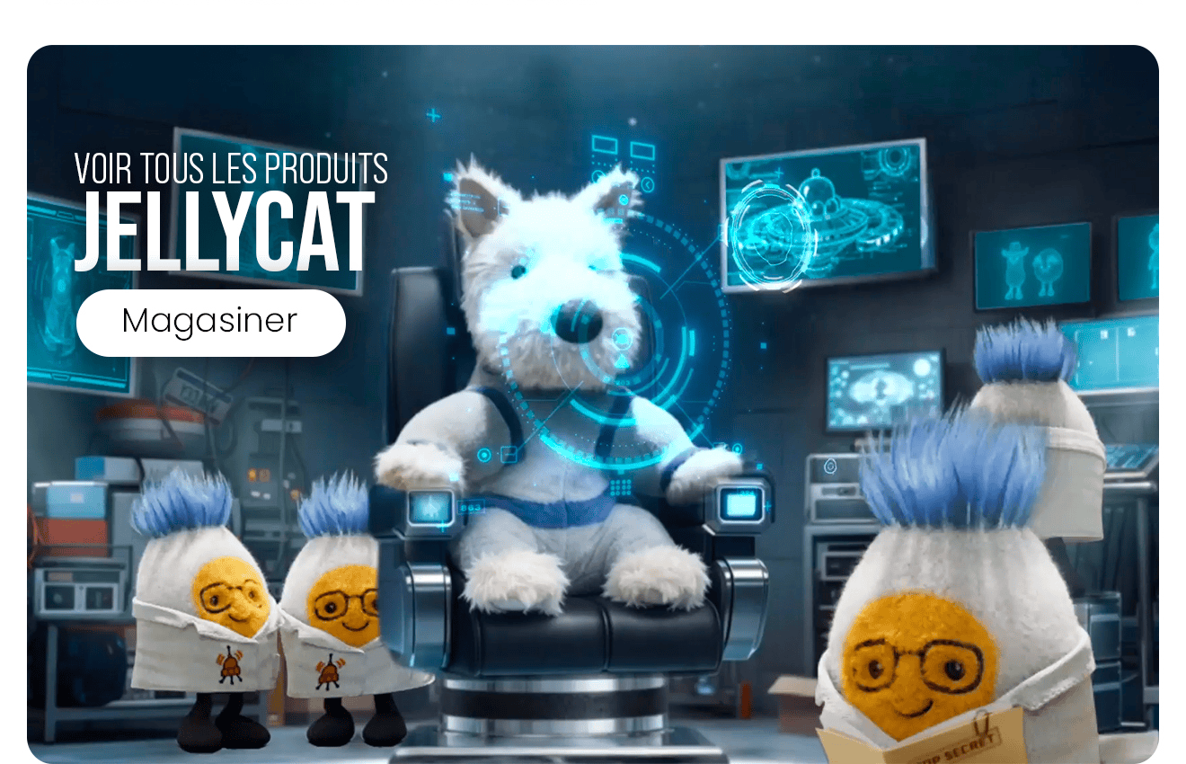 Découvrir toute la collection Jellycat