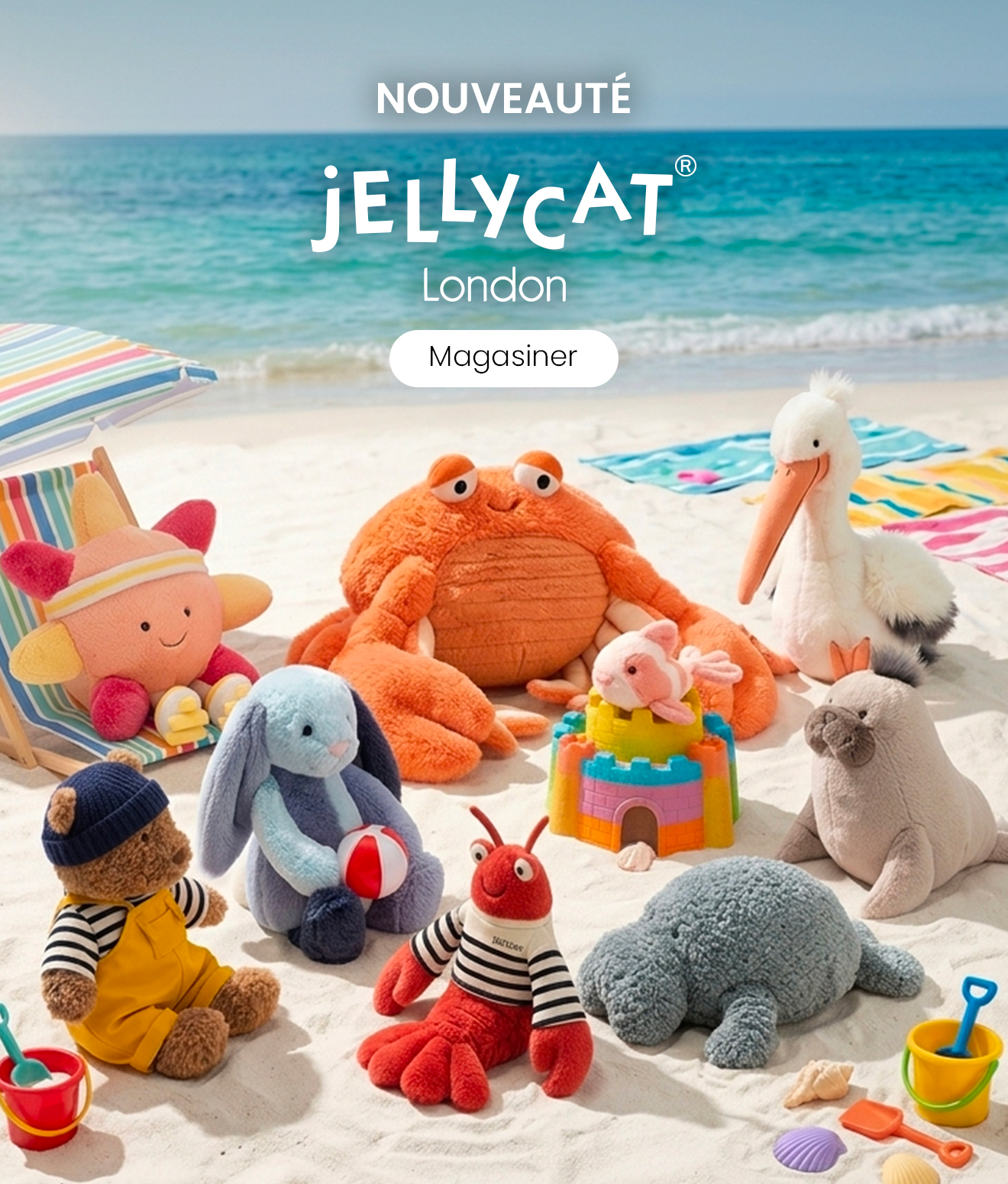 Voir la dernière collection de Jellycat